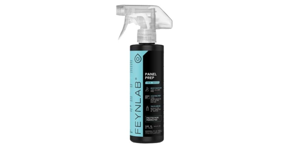 FEYNLAB PANEL PREP 500 ML | Ultimate Deep Cleaner & Surface Prep for Ceramic Coating | Oil, Wax, and Grease Remover | Versatile Exterior Car Cleaner & Rust | Professional Grade, Silicone-Free