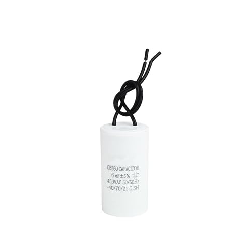 Anygkt 6Uf 1Pc Cbb60 Capacitor 450V Ac 3Uf 4Uf 5Uf 8Uf 10Uf 12Uf 15Uf 18Uf 20Uf