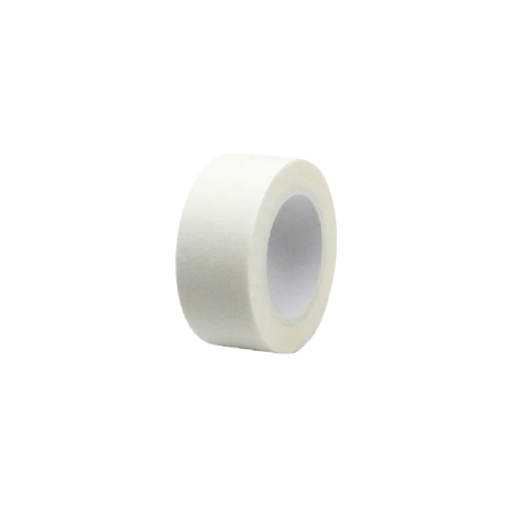 Générique Ensemble de 5 rouleaux de ruban adhésif de masquage sans résidus, large et résistant. (Blanc, 50mm*50m)