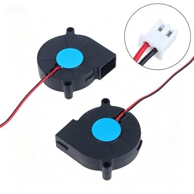 5015 12V/24V Cuscinetto A Manicotto Senza Spazzole, Compatibile For Reprap, Prusa I3 DC Ventola Di Raffreddamento Turbo Fan 5015S Parti Della Stampante 3D Ventola(12V)