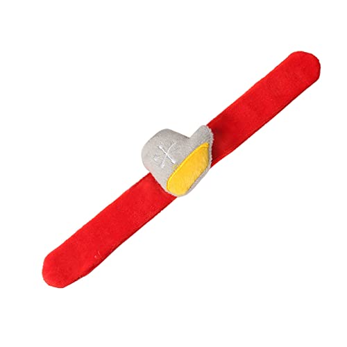 Bracelet claque de Noël lumineux et festif pour cadeaux enfants