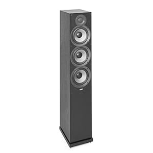 ELAC Debut 2.0 staande luidspreker F6.2, box voor muziekweergave via stereo-installatie, 5.1 surround soundsysteem, uitstekend geluid en hoogwaardig design, 3-weg luidspreker