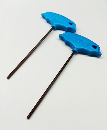 4 MECH 3mm x 2 T-Type Allen Key, Hardened and Tempered, Professional Quality, Home and Professional use, Multipurpose, Anti Rust Properties