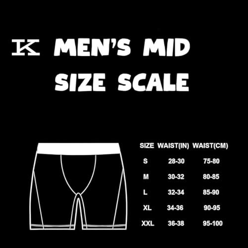 Image of Kinu Men's Comfortable Boxer Briefs Printed Design Ultra Soft Stretch Trunks Breathable Moisture-Wicking Underwear for Daily Comfort - Combo of 4