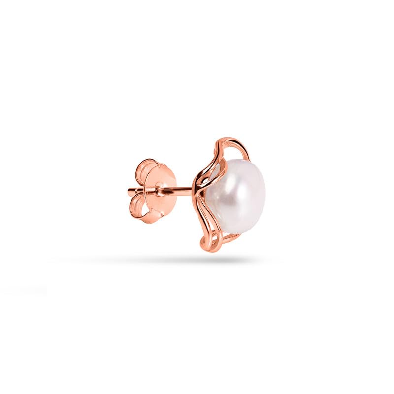 Image of Nistra 925 Sterling Silver Seaside Treasure Earrings | Gifts for Wife & Girlfriend | Stylish Luxury Jewelry for Women & Girls | With 925 Stamp & Certificate of Authenticity