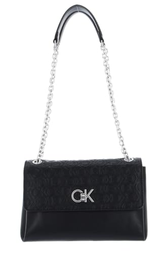 Calvin Klein Re-Lock EMB pochette crossbody noire compacte et logeable