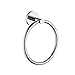 MIAOMIAO Ręcznik Ring Łazienka Wieszak Wieszak Rustoodporny Wall Mount Okrągłe Styl Polerowany Ręcznik service (Color : 1 pcs)