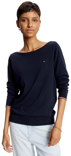 Tommy Hilfiger Cable Boatneck Everyday Sweater Women's