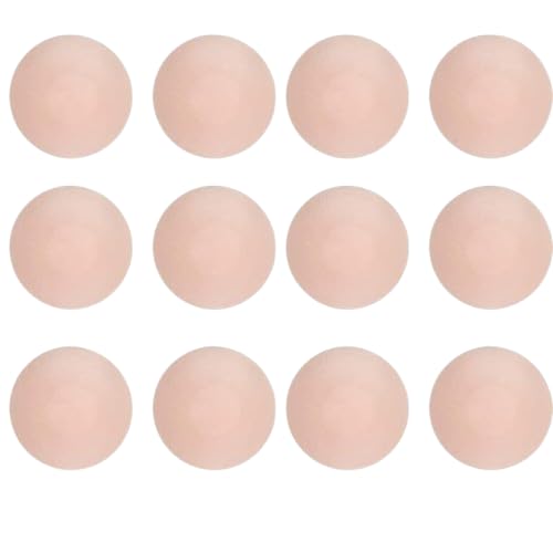 Reusable Silicone Nipple Covers for Women Invisible Adhesive Pasties Ultra Thin Round Seamless Breast Covers Skin Tone Comfortable Natural Finish Washable Reusable Party Gym-image-22
