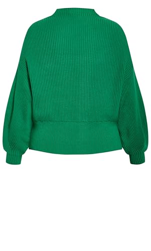 Image of City Chic Women's Plus Size Sweater - Angel Sleeve