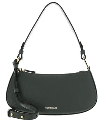 Coccinelle Pelle borsa a tracolla borsa da sera Merveille Mini Bag Alga verde scuro