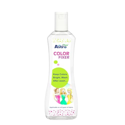 Image of ASTRO PLUS+ 450 ml Fabric Color Fixer Product 100% Eco-Friendly This Product Works Best Silk, Cotton, Georgette Fabric