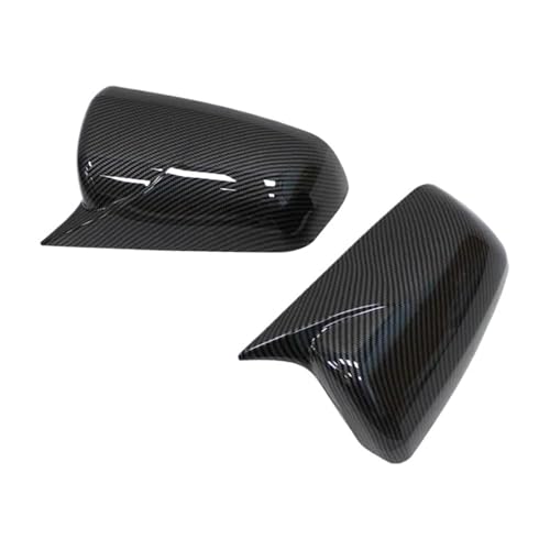 Coque de rétroviseur Mitsubishi Lancer 10 look carbone pour passionnés