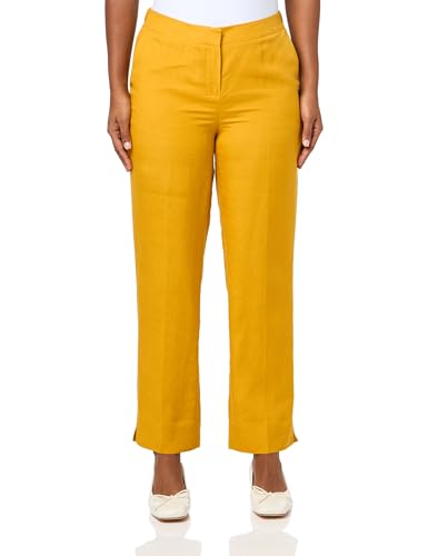 Kasper Women's Elastic Back Pant W/Side Slits (Unlined)