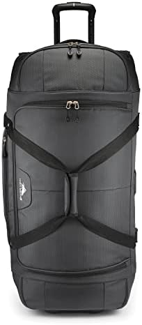 High Sierra 22 Inch Wheeled Duffel Bag - Drop Bottom, Handle Included, Mercury Color (Open Box)