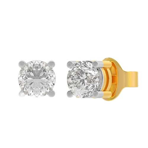 Image of 925 Sterling Silver Earrings for Women & Woman | Stud Earrings for Women | Daily Wear Silver Jewellery | Gift for Wife, Girlfriend, Mother, Sister | Rakhi Gift for Sister