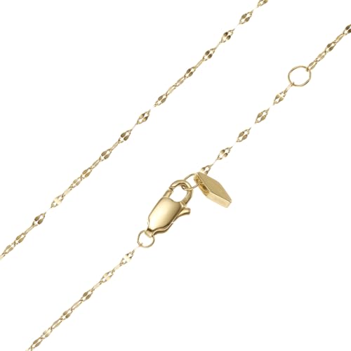 Image of Fossil Women's Gold-Tone Stainless Steel Pendant Chain Necklace for Women