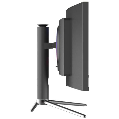 Image of GAMEPOWER DQ49 inch Curved Ultrawide Gaming Monitor, 1Ms, 120Hz Refresh Rate, 32:9, DQHD, 5K 5120x1440p, R1800, 99% sRGB, HDR400, DisplayPort, HDMI, FreeSync, Gsync, Height - Tilt Adjustable