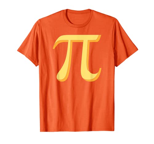 CALABAZA PI PIE TRAJE HALLOWEEN MATH PI SÍMBOLO Camiseta