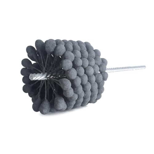 Image of Garhgi 3-1 /2 inch(89mm) Cylinder Hone Tool with 320 Grit Silicon Carbide Ball | Flexible Resilient Ball-Style Honing Smooth Crosshatch Restoration | Engine Brake Caliper Cylinder Rotor Camshaft Piston