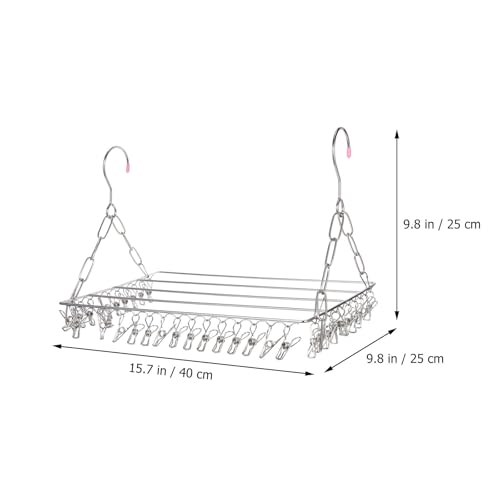 Séchoir multifonction pour chaussettes intérieur extérieur acier