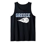 Griechenland Basketball Fans Trikot Griechische Flagge Sommer Sport Liebhaber Tank Top