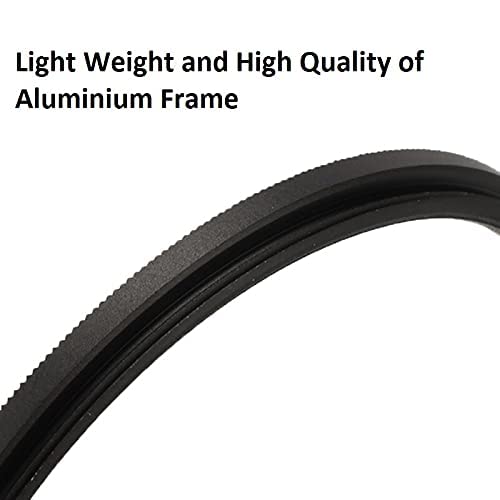 Image of FND UV Filter Replacement for Canon EOS M50 Mark II Lens EF-M15-45mm f /3.5-6.3 is STM & EF-M 55-200mm is STM Kit- Multicoating, Waterproof,scratchproof,Slim Frame 49MM & 52MM