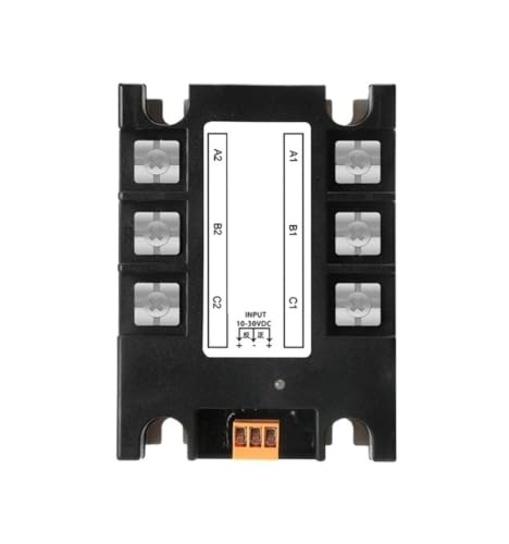 Relais statique triphasé JGX3-ZF60DA 60A DC-AC pour automatisme