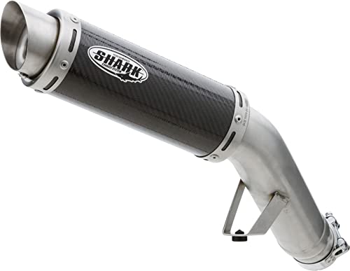 SHARK マフラー　バイク　スリップオンマフラー SHARK スリップオンマフラー DSX-7 ステンレス HUSQVARNA Svartpilen