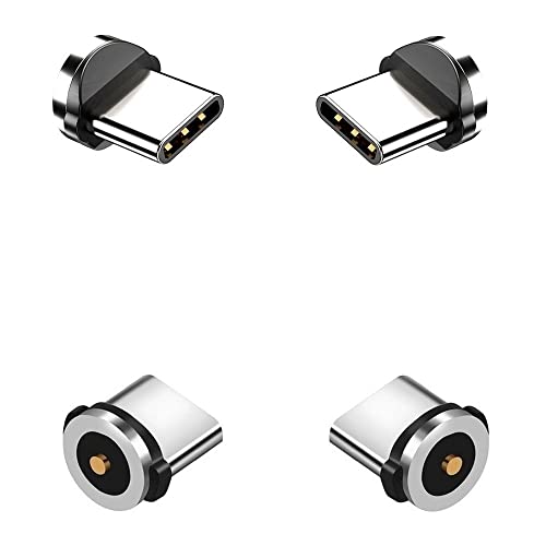 Raosky Magnetic Charging Tip Series,Type-c Tips 20pack,Just Magnetic Type-C Tips,Just USB-C Tip without Cable&Non-Data