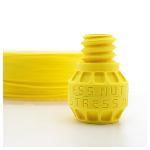 Stress Nuts Blendmaker PLA Pro Filament 1.75 mm / 1KG / Black (Yellow)