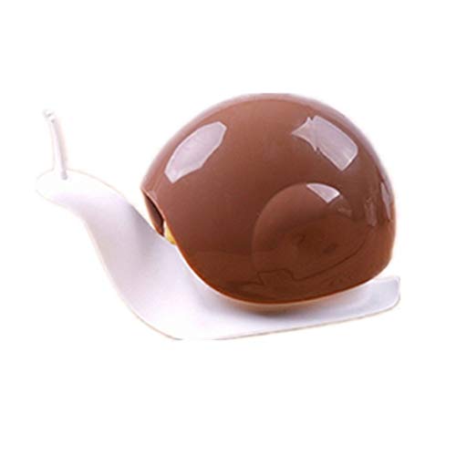 Preisvergleich Produktbild Badezimmer Seifenspender Kunststoff Händedesinfektionsmittel Flasche Kreative Lotion Flasche Hotel Tragbare Schönheitssalon Haushalt Bad Küche Seifenspender Schnecke Lotionspender (Color : Brown)