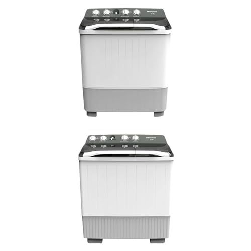 Reviews de Lavadora Hisense 18 Kg , tabla con los diez mejores. 47 Hisense Lavadora Semiautomática 16kg/8kg WSA1603P Blanca + WSA1803P 18kg Blanco/Gris