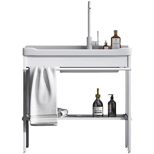 Estación lavado platos utilitario fregadero cocina acero inoxidable con taller, fregadero de un solo tazón para patio aire libre Taller restaurantes de la sala del patio al aire libre, lavado mano ( S Cover