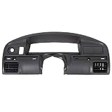 HECASA Instrument Dash Cluster Bezel Compatible with 1992-1997 Ford Bronco F150 F250 F350 Replacemen