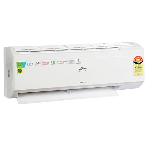 Image of Godrej 1.0 Ton 5 Star Inverter Split Air Conditioner (SIC 12ITC5-WWR)