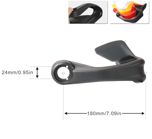 Protège-mains guidon NC750X bouclier robuste de finition supérieure