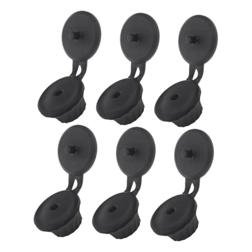 LOORGVEL Capa De Vaciado De 6 Piezas Para Botellas Flip-top Shampoo Lotión Botella Flip Capas De Repuesto De Reemplazo Botella Capa De Reemplazo De Botellas De La Botella