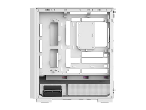 Torre Media Gaming Blanco Nieve Panel Frontal USB 3.2 y Ventiladores ARGB 5