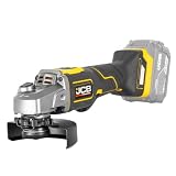 JCB Professional Winkelschleifer Akku 18V 125 mm bürstenlos für Metallbau, Schweißerei und Baustelle, 4 Drehzahlstufen bis 9000 U/min, JCB-18PAG-125 Solo