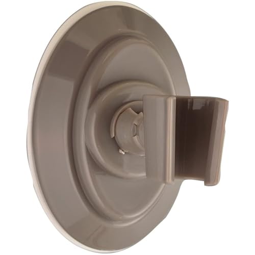 NOVA Suction Cup Shower-Head Holder – Removable Adjustable Shower Head Mount, Tool-Free Strong Suction, Easy Reach for Seated Bathing, Kids & Pets, Reposition-able Bathroom Accessory