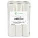 Vaccum Sealer Bags Food Storage Rolls (6 Pack), WISH 11 Inch X 16.5 Feet Fit Inside Machine Heavy Duty Embossed Food Storage Saver Bag Rolls Compatible with Sous Vide and FoodSaver (Total 100 Feet)