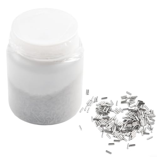 Elimina rebabas en joyas con agujas de acero inoxidable 304 de 0,7x12 mm 4