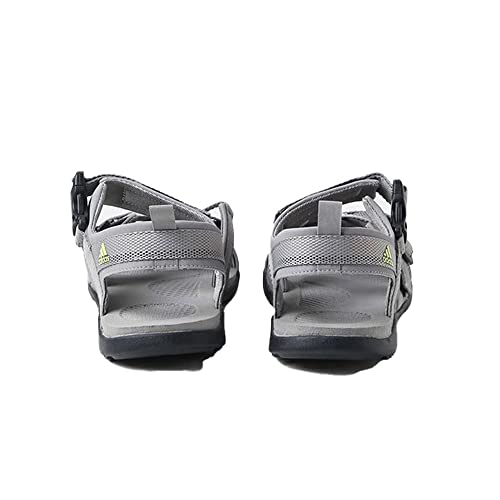 Image of Adidas Men NU GLADI M Synthetic Outdoor Sandal CBLACK /DOVGRY /BLIBLU | HPW45