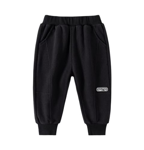 Meufam Boys Lightweight Jogger Pants Youth Kids Quick Dry Hiking Pants Active Athletic Pants with Zipper Pockets