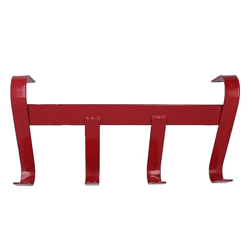 Colgador de caballo AB Tools rojo con 4 ganchos para hípica 3