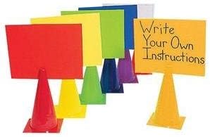 2-in-1 Cones 9" (Set of 6)