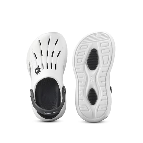 Image of ASIAN Hoogly-01 Kids Clogs for Boys & Girls | Soft & Lightweight EVA Clogs with Comfortable Fit with Back Strap | Breathable Design Slip-On Clogs