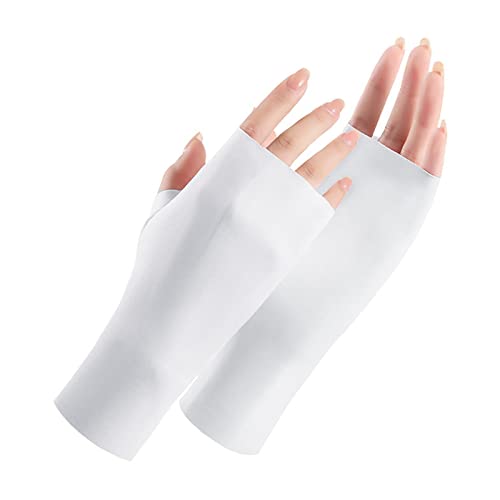 NGCG Women Fingerless Gloves Uv Protection Gloves UV Shield Gloves Anti Uv Gloves For Gel Driving Gloves Gloves Uv Shi
