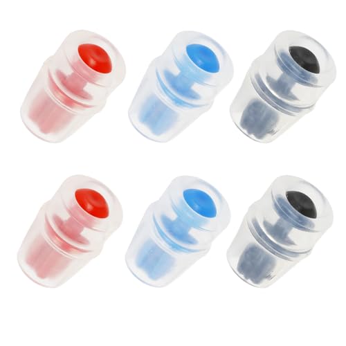 6PCS Silicone Bite Valve Replacement Nozzles, Bite Valve Replacement Sheath for Water Bladder...